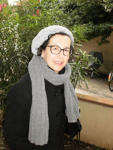 Lace patterned hat