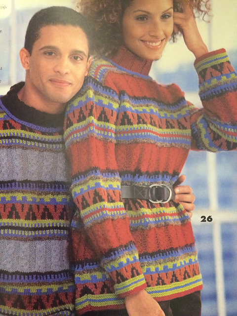 #26 Woman's Fair Isle Turtleneck