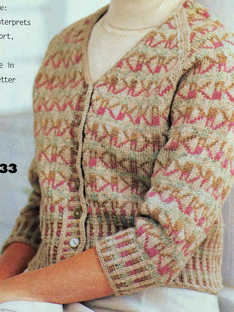 #33 Fair Isle Cardi
