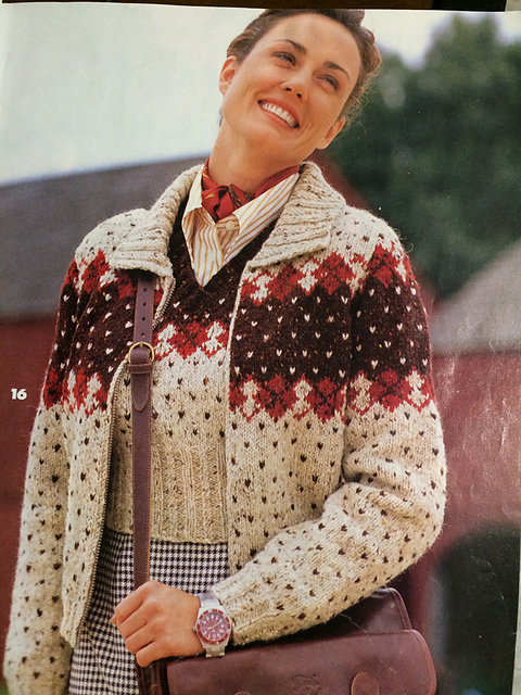 #16 Tweed Argyle Jacket