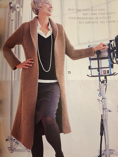 #25 Shawl Collared Coat