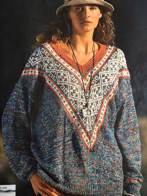 #17 Fair Isle V-Neck