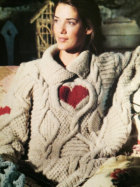 #19 Extra Roomy Aran Pull