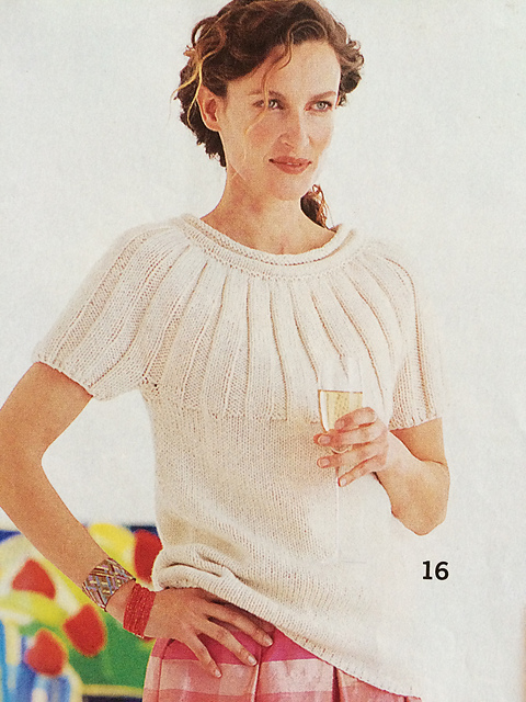 #16 Rib-Yoked Cardigan