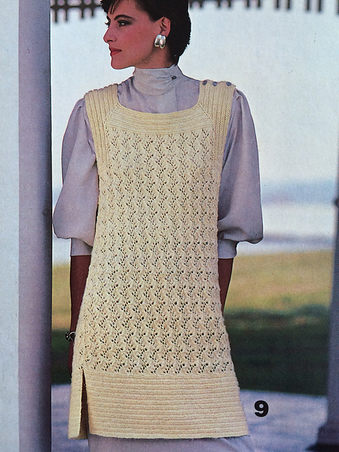 #09 Lace Stitch Tunic
