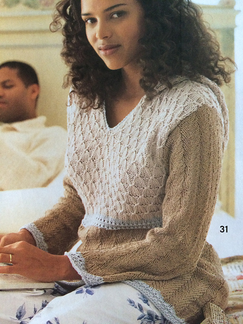 #31 Hooded Tunic-Length Pullover