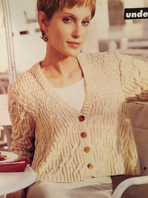 #06 Textured Swing Cardi