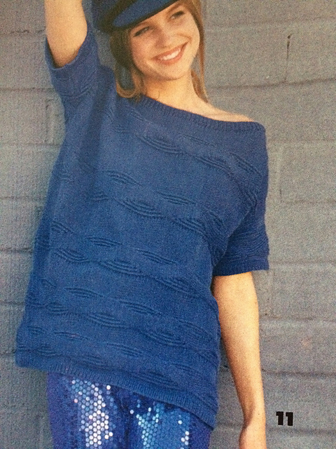 #11 Wave Patterned Top