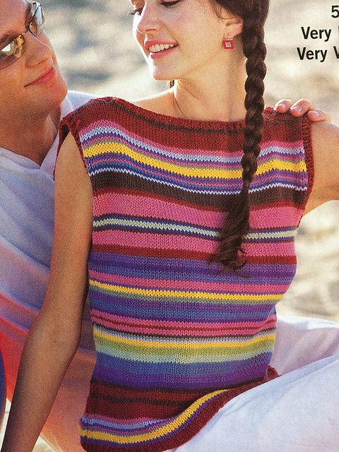 #05 Bold Banded Top