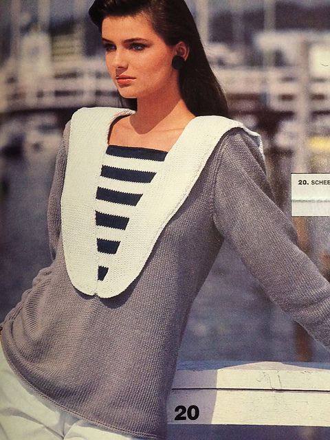 #20 Sailor Collar Pullover