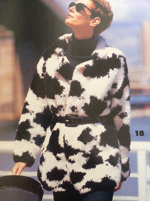 #18 Faux Fur Pony Skin Trench