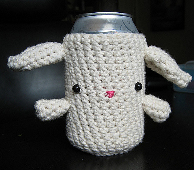 Bunny Beer Cozy