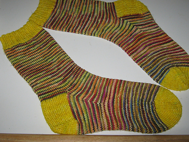 Stash Buster Spiral Socks
