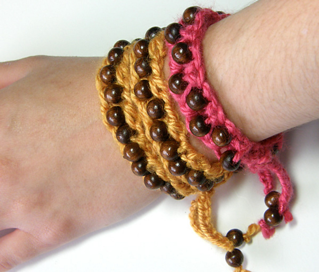 Beaded Bangle Wraps