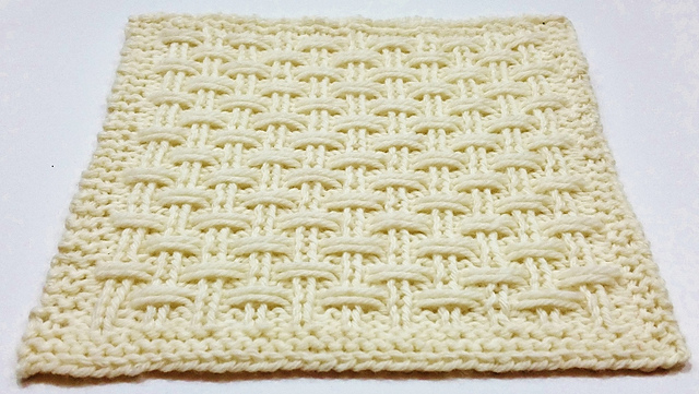 Triple Slip Rib Square: Stitchology 17