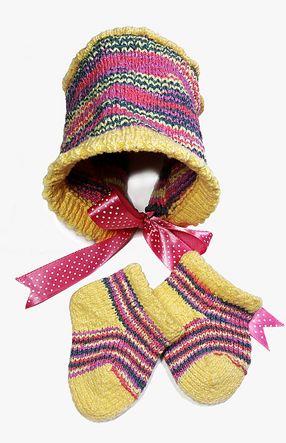 Picot-Boo Bonnet