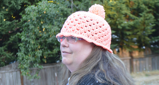 Peach Cluster Hat