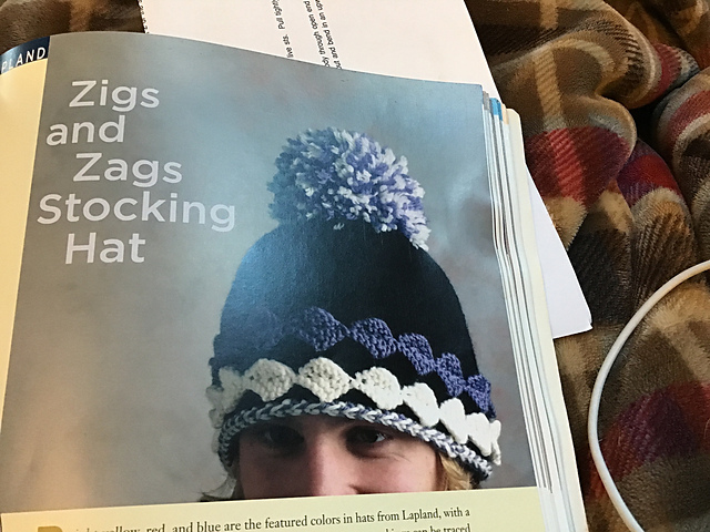 Zigs and Zags Stocking Hat