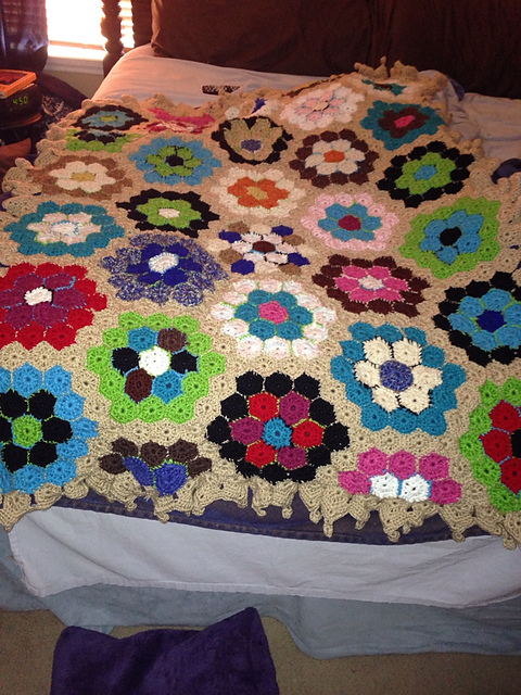 Making Bloom: Cozy Crocheted Afghan