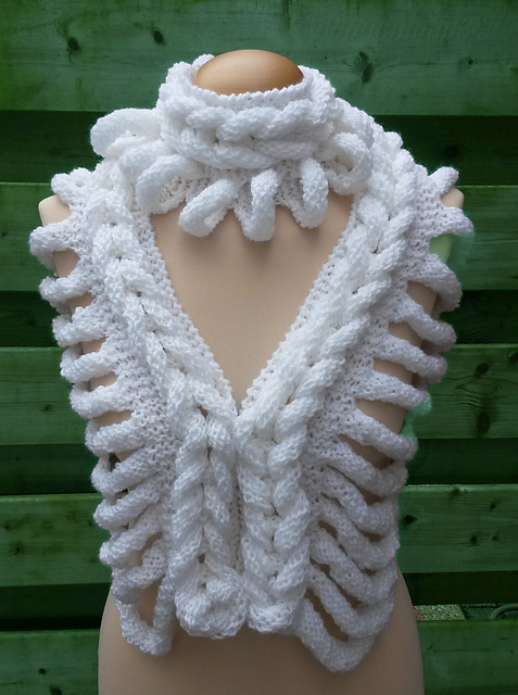 Shawl Scarf Braid Ladder