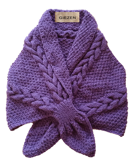 Shrug Cardigan Cable Olive