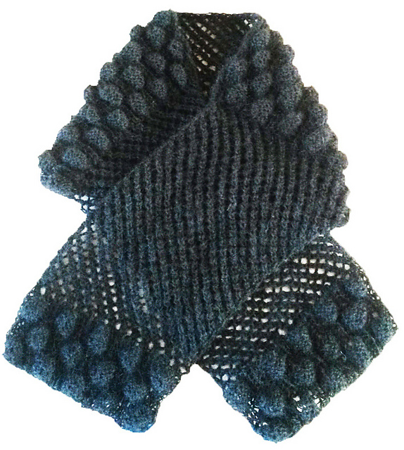 Blackberry Scarf Shrug Mohair