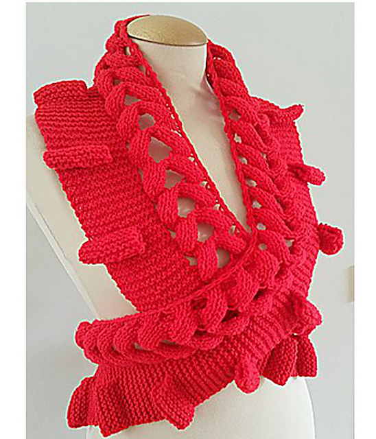 Shawl Loop Wheat Wrap