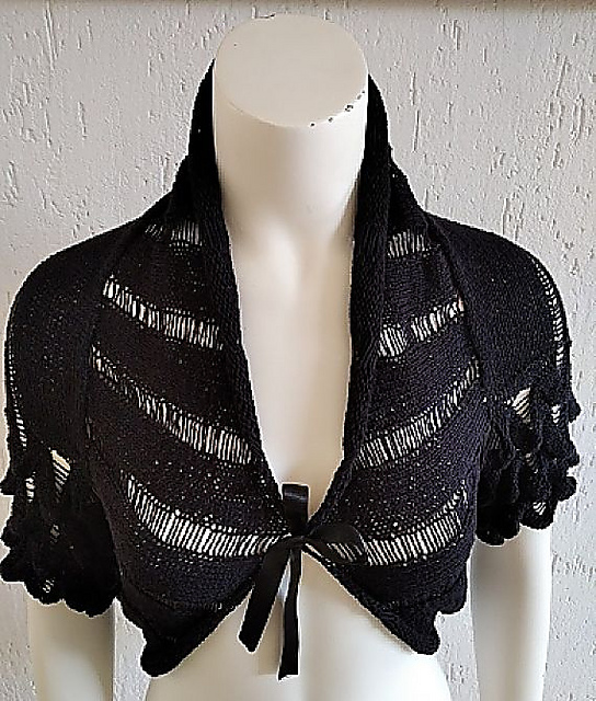 Drop Ruffle Shrug