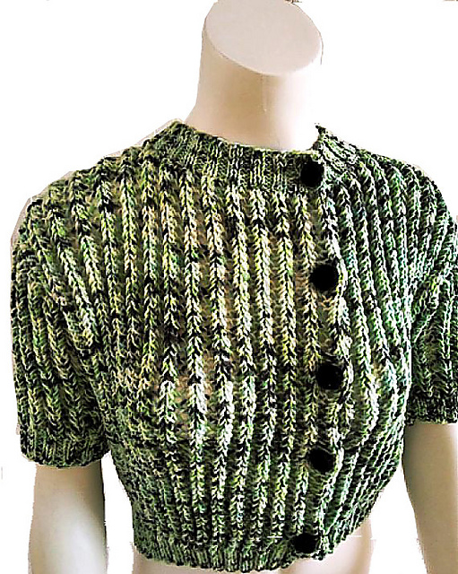Fishbone Cardigan