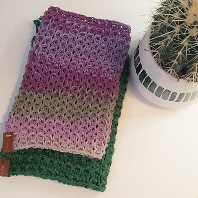 Cactus dish cloth