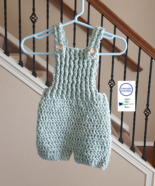 Cotton Short Overalls