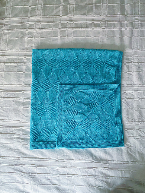 #6 Harlequin Pram Blanket