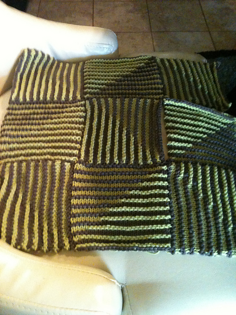 Geometric Shadow Pillow