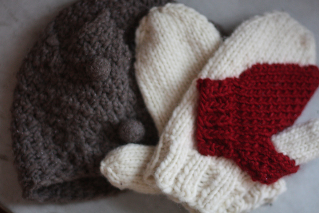 Her Heart in my Hand Mittens