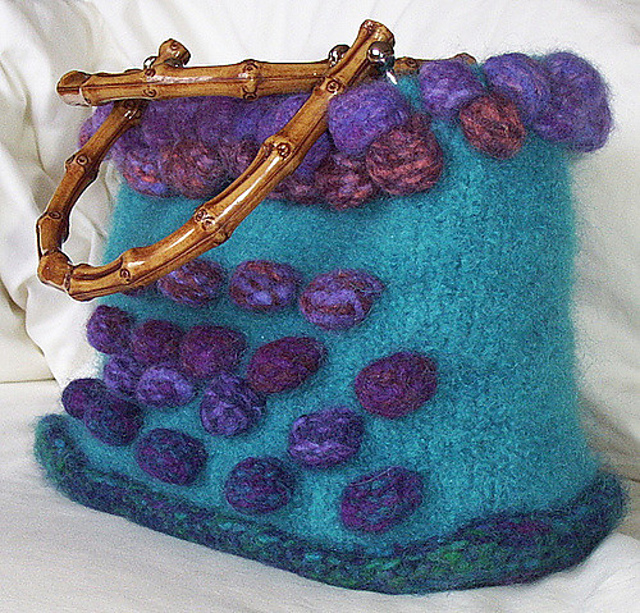 Felted Bobble Bag