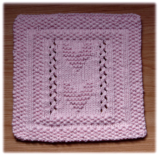 Knitted Dish Rag – Jane Talks to a Wall