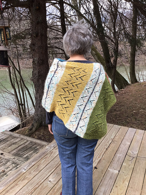 Susquehanna Sunset Poncho