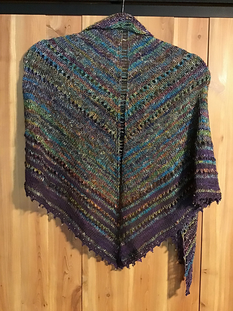 Summer Sunset Shawl