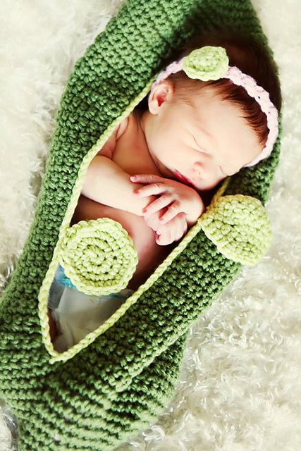 Newborn Pod with added Pea's