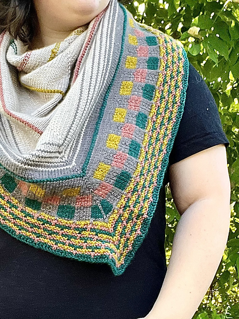 Mountain Glow Shawl