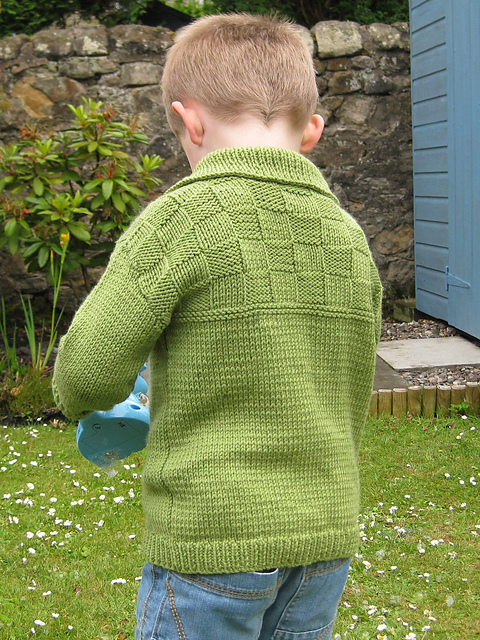 Design D - Textured Hoodie & Flat-Collared Cardi