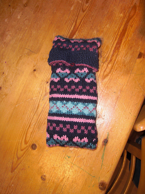 Fairisle Lavender Pillow