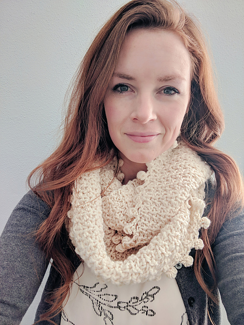The Snowdrift Scarf