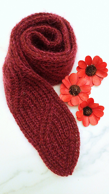 Little Brioche Scarf (versione all'uncinetto)
