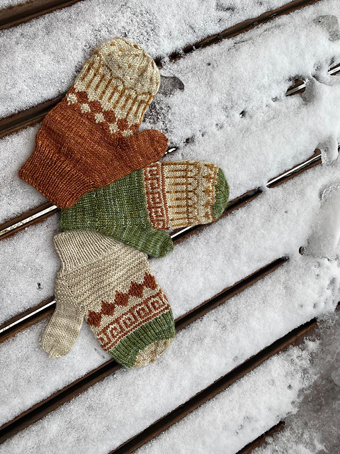 Heilög þrenning vettlingar