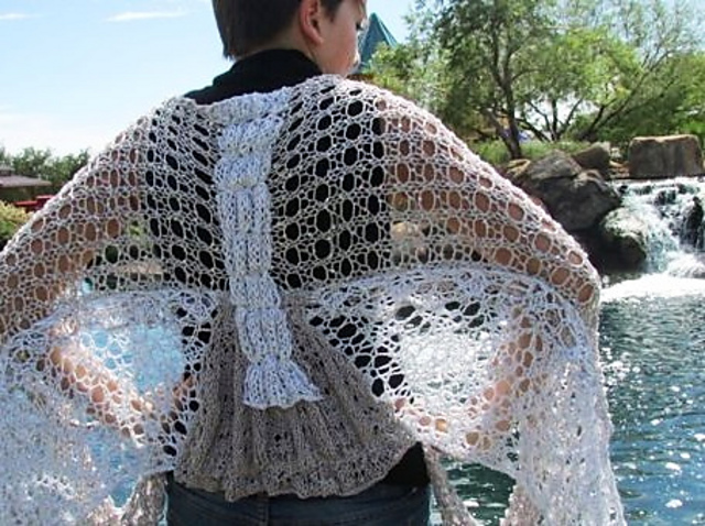 Dragonfly -- Modular Shawl in Four Parts