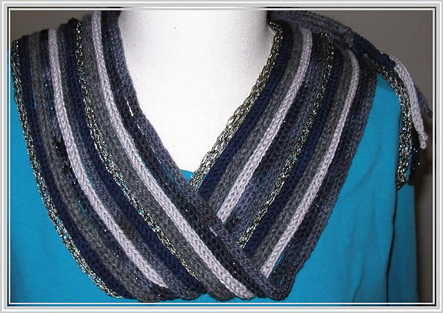 String Theory: Twist-Twirl Loop-Curl I-Cord Scarf