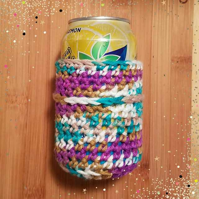 Colorful Can & Sippy Cup Cozy