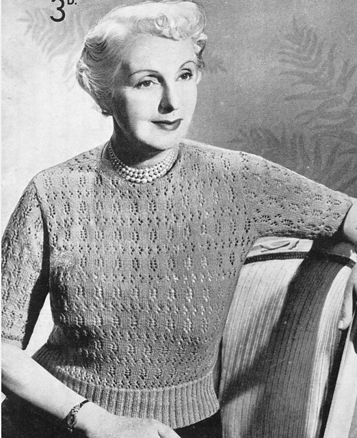 Lace Jumper for the Fuller Figure
