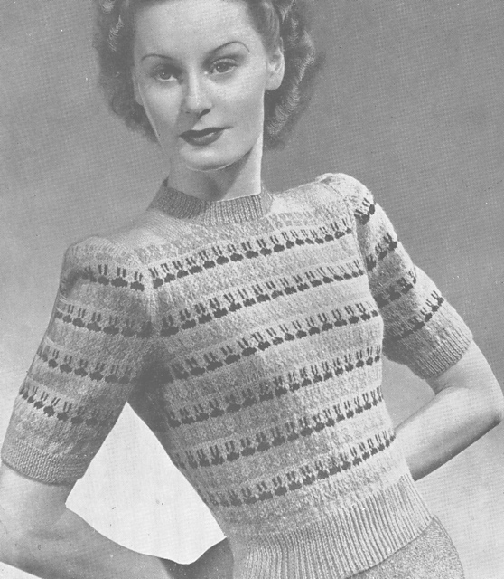 Charming Fair Isle Jumper